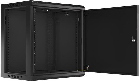 Купить Lanberg WF01-6412-00B Rack 12U Wandmontiertes Regal Schwarz (WF01-6412-00B) в магазине wardena.ru