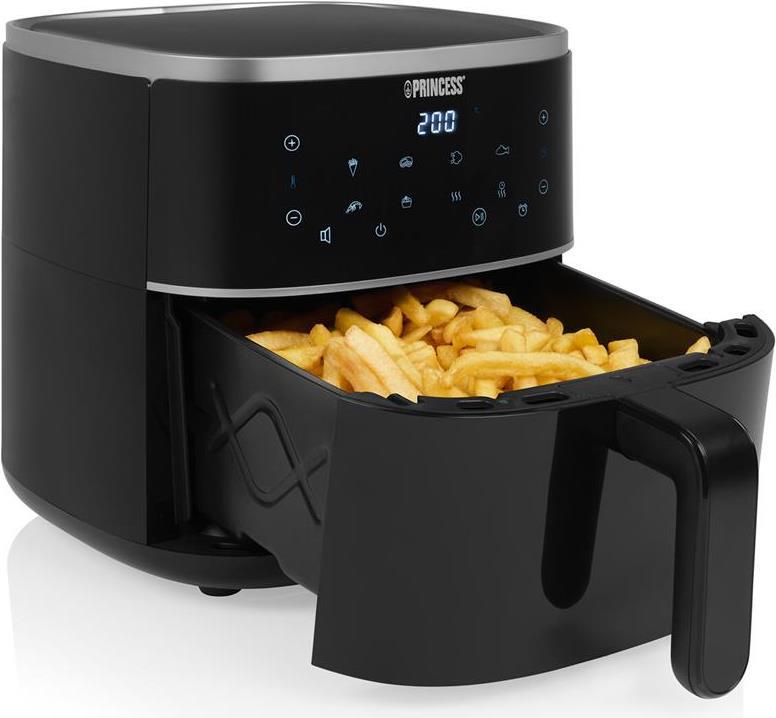 Купить Princess 01.182238.01.001 Digitaler Airfryer 4l - Heißluftfritteuse - 4 l - 200 °C - 4 Person(en) - Einzelbild - Schwarz (01.182238.01.001) в магазине wardena.ru