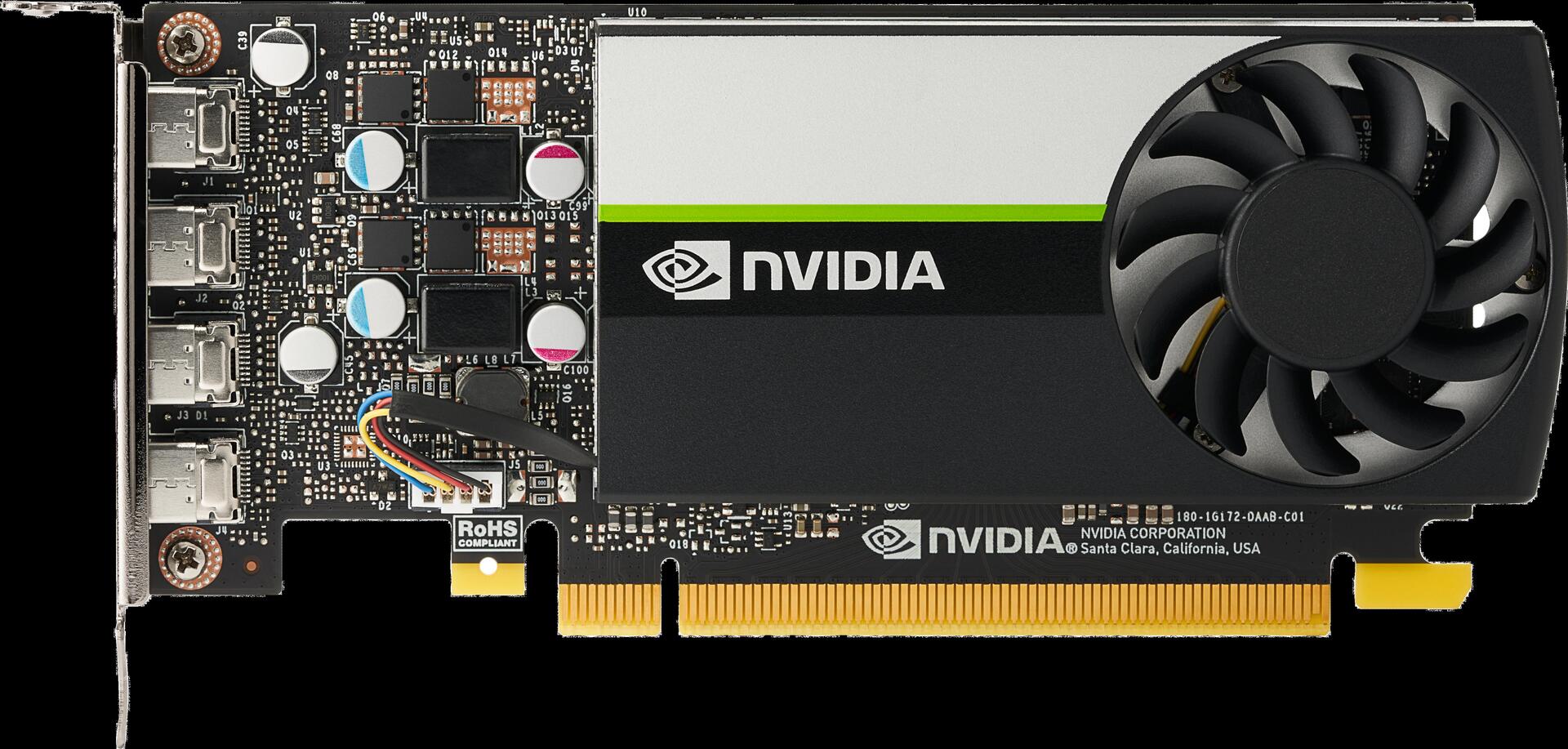 Купить HP Inc NVIDIA T600 - Grafikkarten - T600 - 4 GB GDDR6 - PCIe x16 Low-Profile - 4 x Mini DisplayPort - für HP Z1 G8, Workstation Z1 G8, Z1 G8 Entry, Z2 G5, Z2 G8, Z4 G4, Z6 G4, Z8 G4 (340K9AA) в магазине wardena.ru