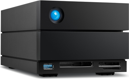 Купить LaCie 2BIG DOCK Disk-Array 40 TB Desktop Schwarz (STLG40000400) в магазине wardena.ru
