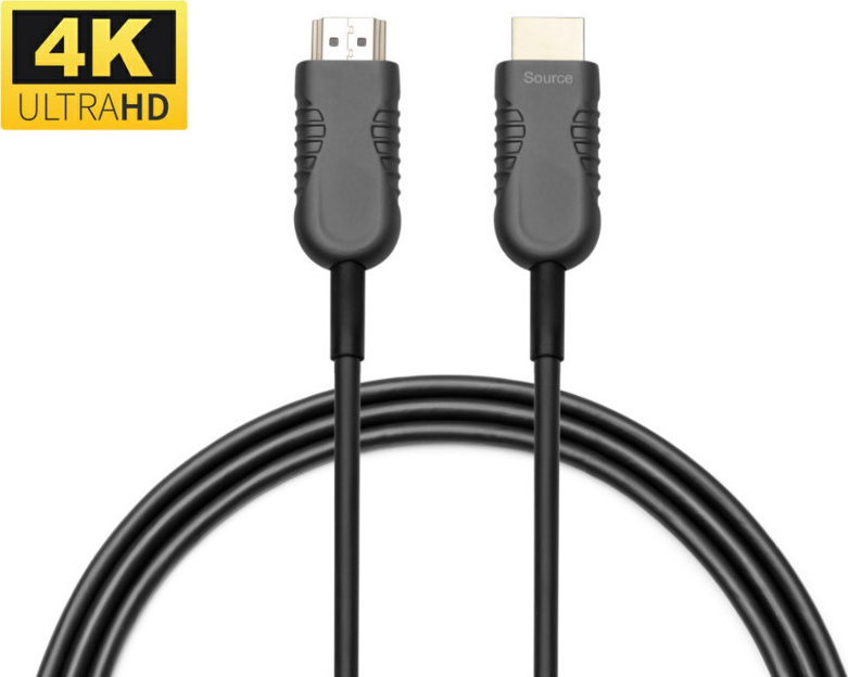 Купить MicroConnect Premium - HDMI-Kabel mit Ethernet - HDMI männlich zu HDMI männlich - 50,0m - Hybrid Kupfer/Kohlefaser - Schwarz - HAOC-Kabel (Hybrid Active Optical Cable), Dolby TrueHD-Unterstützung, unterstützt 4K 60 Hz (4 (HDM191950V2.0OP) в магазине wardena.ru