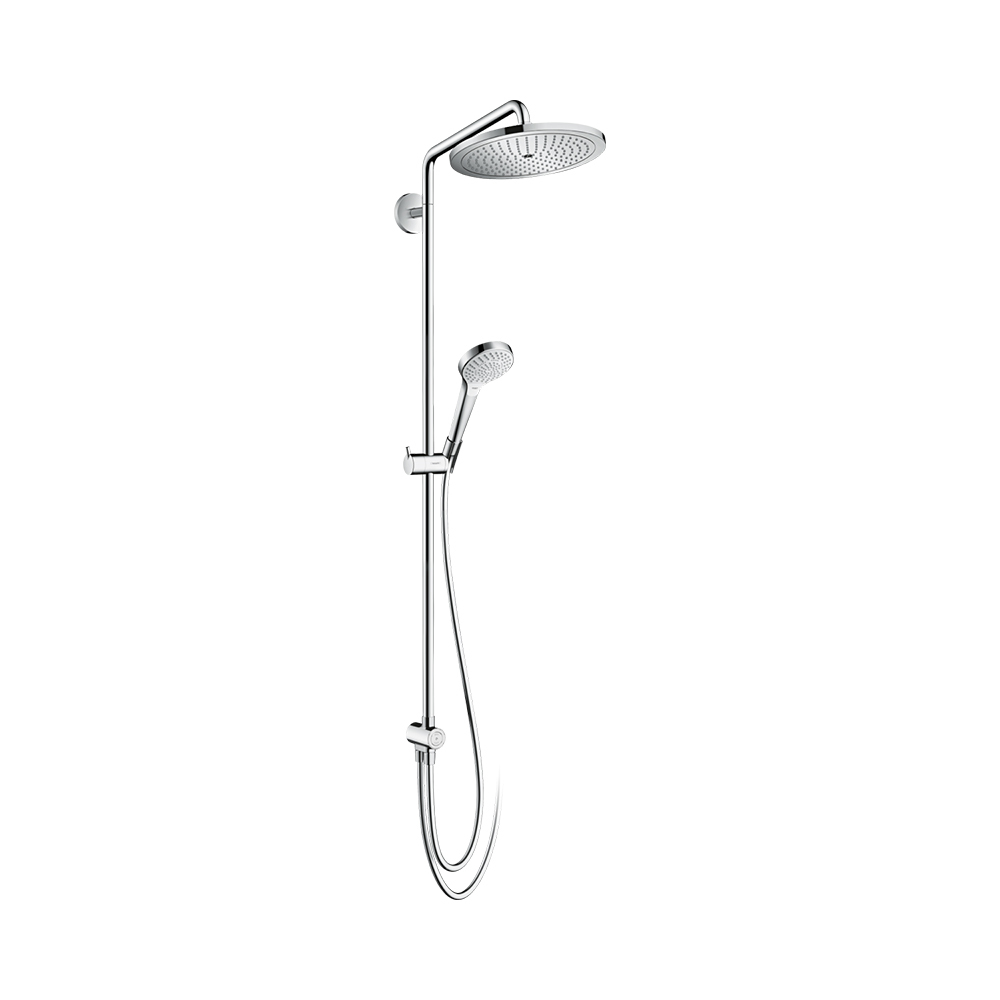 Купить Hansgrohe Croma Select S Showerpipe 280 1jet Reno Душевой набор хром 26793000 в магазине wardena.ru