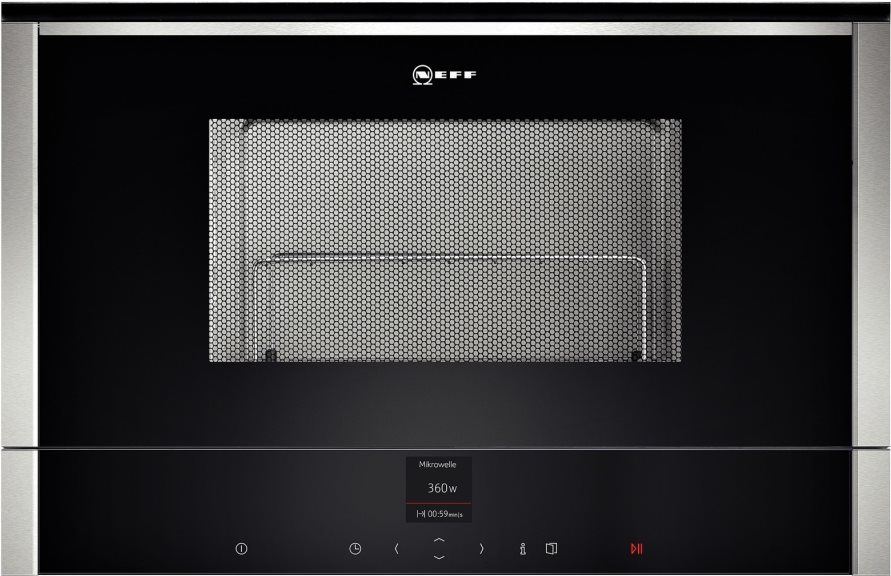 Купить Neff C17GR01N0B - Mikrowellenofen mit Grill - eingebaut - 21 Liter - 900 W - rostfreier Edelstahl в магазине wardena.ru