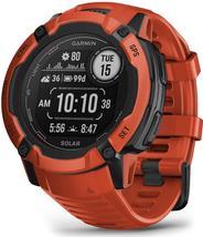 Купить Garmin Instinct 2X Solar - 50 mm - fiber-reinforced polymer - intelligente Uhr mit Band - Handgelenkgröße: 145-228 mm - einfarbig - 64MB - Bluetooth, ANT+ - 67 g - Flame Red (010-02805-01) в магазине wardena.ru