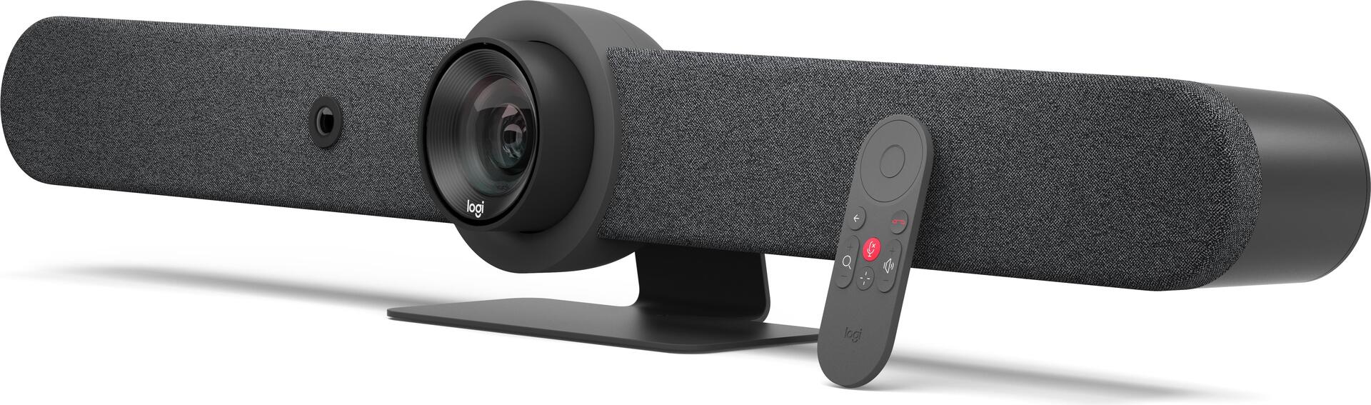 Купить Logitech Rally Bar - Videokonferenzkomponente - Zoom Certified, Zertifiziert für Microsoft Teams - Graphite (960-001311) в магазине wardena.ru