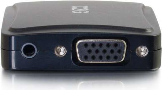 Купить C2G VGA + 3.5mm to HDMI Adapter Converter - Videoanschluß - HDMI / VGA / Audio - HD-15, Stereo Mini-Klinkenstecker (W) bis HDMI, Mikro-USB Typ B (nur Strom) (W) - Schwarz - 1080p-Unterstützung (84010) в магазине wardena.ru