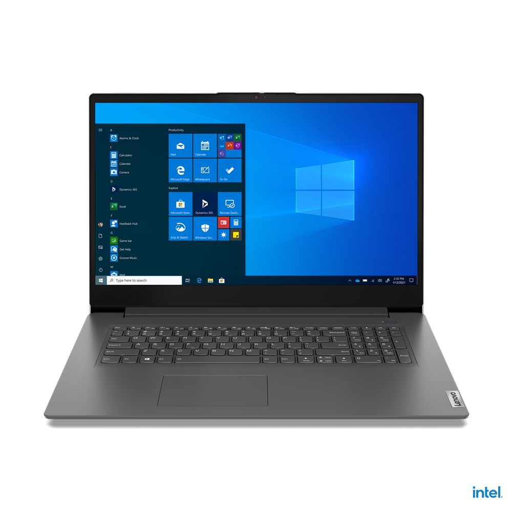 Купить Lenovo V17 82NX00D3GE - 17.6" Full HD IPS, Intel i3-1115G4, 8GB RAM, 512GB SSD, DOS (82NX00D3GE) в магазине wardena.ru