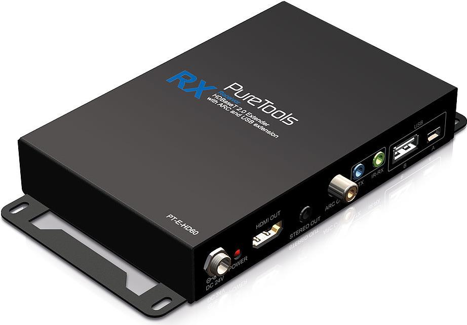 Купить PureLink PureTools PT-E-HD60 - Video/Audio/Infrarot/USB/serieller/Netzwerkextender - HDBaseT 2.0 - bis zu 100 km в магазине wardena.ru