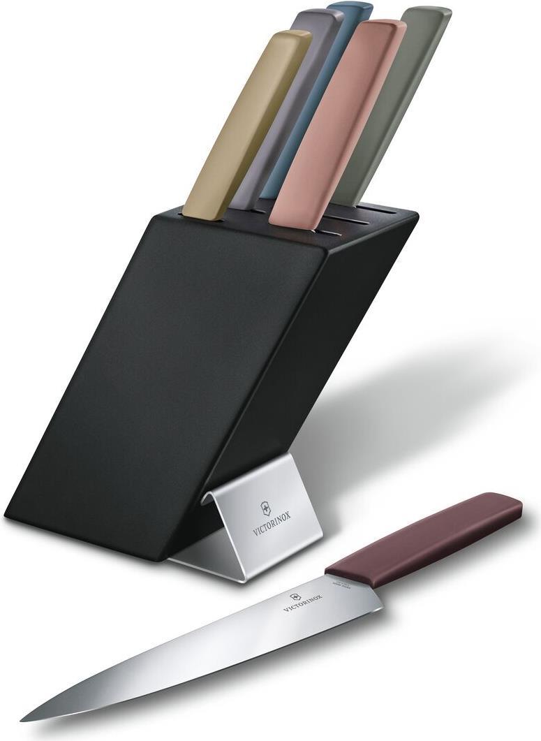 Купить Victorinox 6.7186.66 Küchenbesteck- & Messer-Set 6 Stück(e) Messer-Block/Besteck-Set (V-6.71 86.66) в магазине wardena.ru