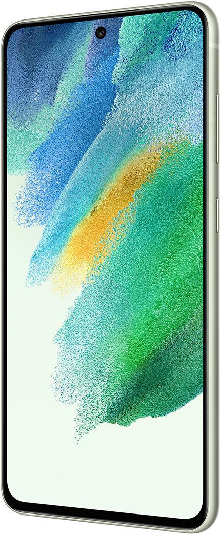 Купить Samsung Galaxy S21 FE 5G - 5G Smartphone - Dual-SIM - RAM 8 GB / Internal Memory 256 GB - OLED-Display - 6.4" - 2340 x 1080 Pixel (120 Hz) - Triple-Kamera 12 MP, 12 MP, 8 MP - front camera 32 MP - Oliv (SM-G990BLGGEUB) в магазине wardena.ru