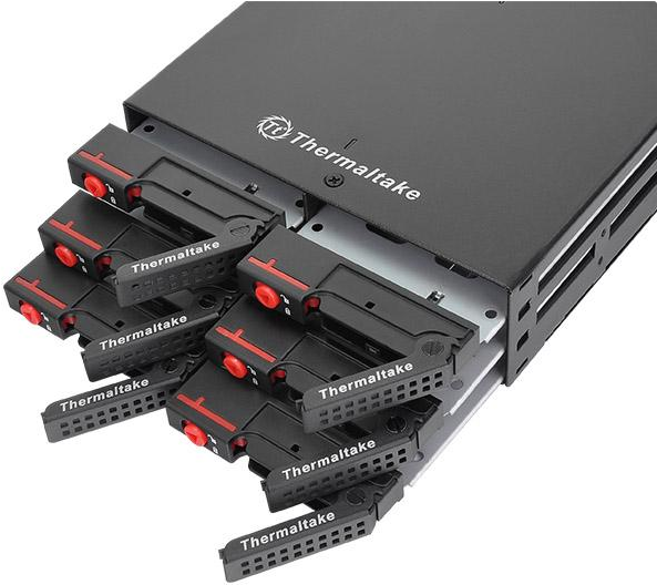 Купить Thermaltake Max 2506 - Festplatte - SSD - SATA - Serial ATA II - Serial ATA III - Schwarz - Metall - 3500rpm - SATA (ST-009-M21STZ-A2) в магазине wardena.ru