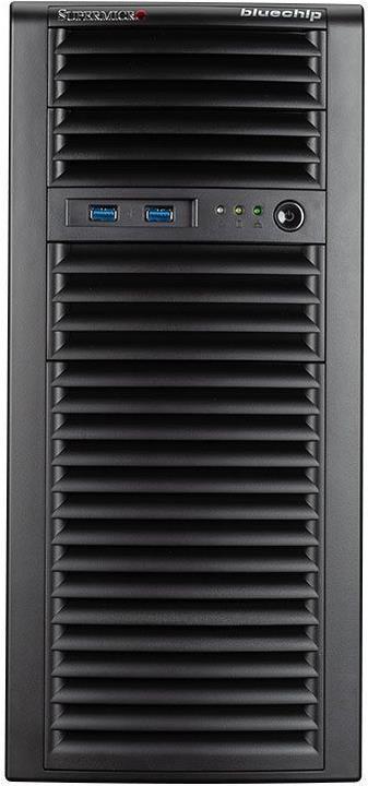Купить bluechip SERVERline T30313s - Server - Tower - 1-Weg - 1 x Xeon E-2224 / 3.4 GHz - RAM 16 GB - SATA 6.4 cm, 8.9 cm (2.5", 3.5") Schacht/Schächte - SSD 2 x 240 GB - DVD-Writer - AST2500 - GigE - kein Betriebssystem - Moni (850385) в магазине wardena.ru