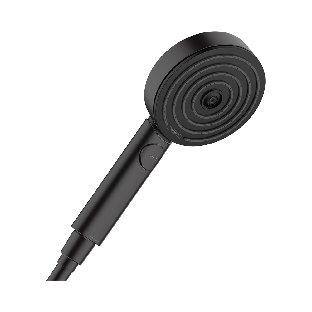 Купить Hansgrohe Pulsify Select S Ручной душ 105 3jet Relaxation черный матовый 24110670 в магазине wardena.ru