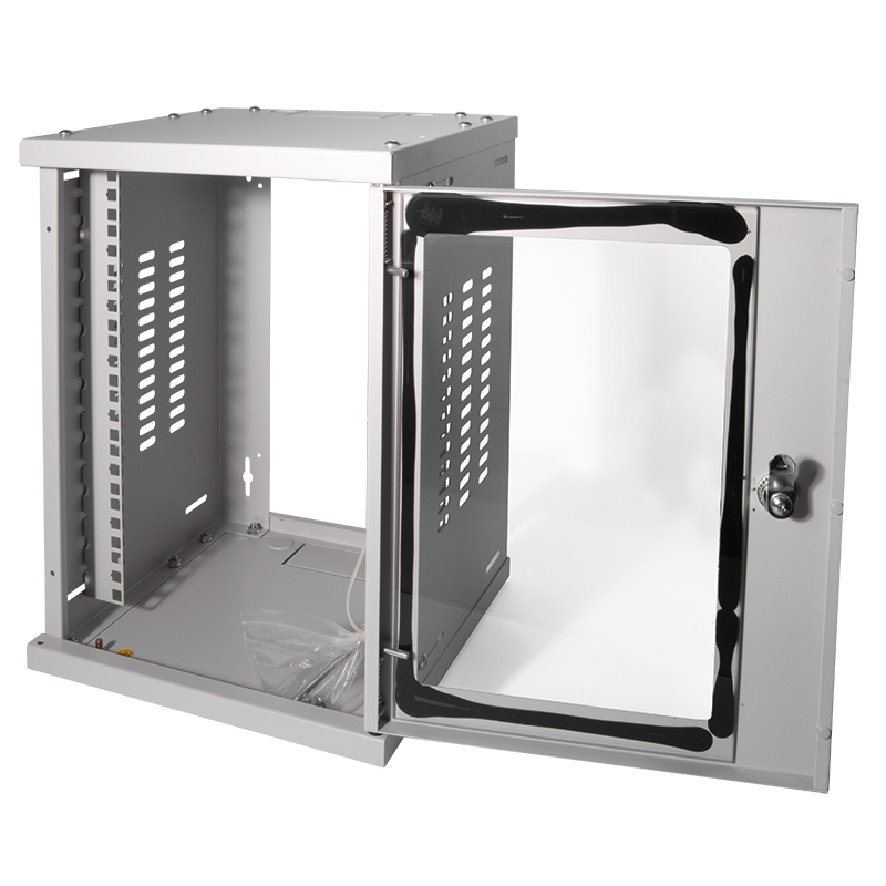 Купить LogiLink 25,40cm (10") Wandverteiler SoHo, montiert, 8 HE, lichtgrau (RAL7035), 1,2 mm Stahl, Glastür mit Zylinderschloss, - 1 Stück (W09Z33G) в магазине wardena.ru