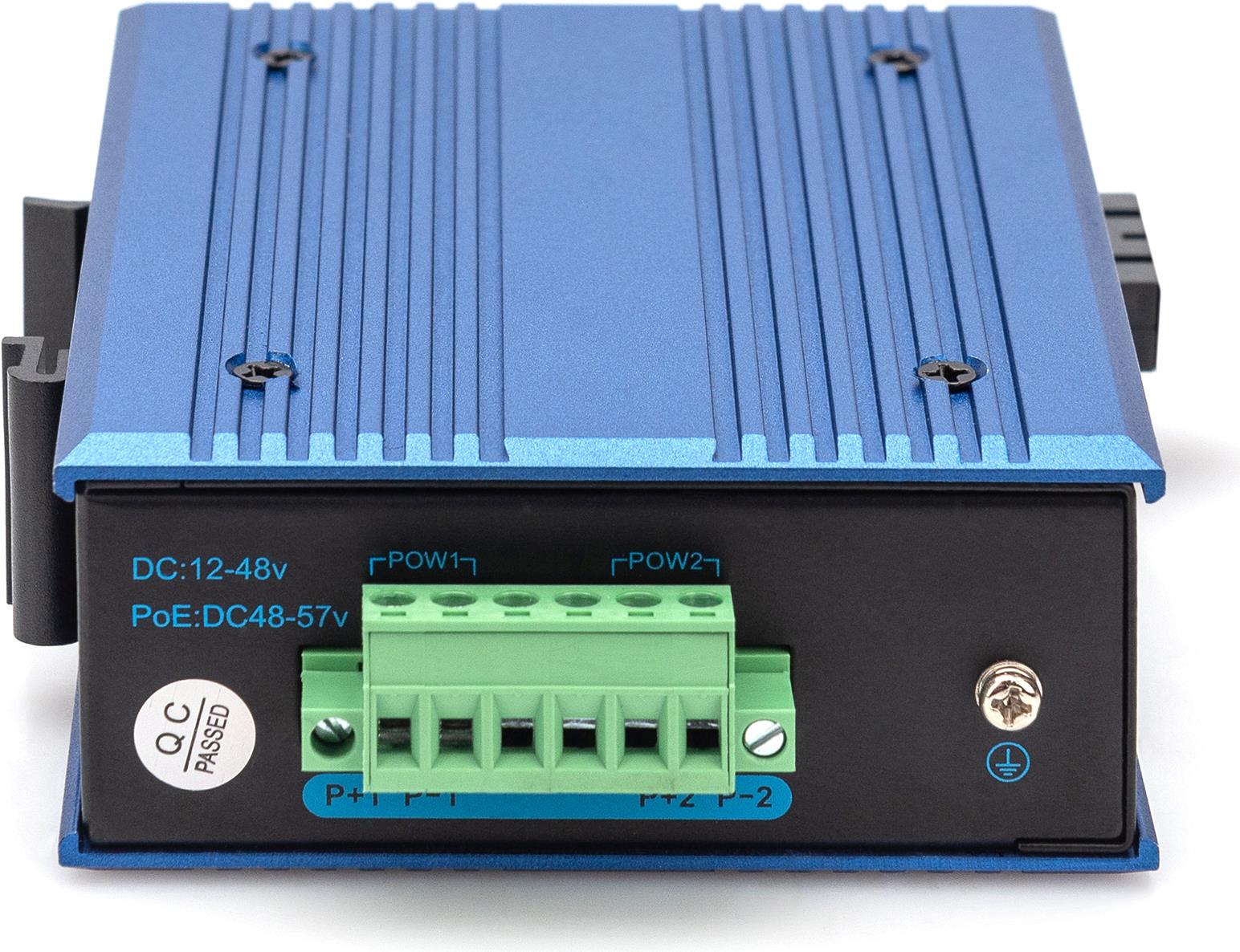 Купить Digitus 10/100/1000Base-TX (PoE) to 1000Base-FX Industrial Media Converter - 1000 Mbit/s - 10Base-T - 1000Base-T - 100Base-TX - 1000Base-TX - 100Base-T - 1000Base-FX - IEEE 802.3ab - IEEE 802.3i - IEEE 802.3u - IEEE 802. (DN-652104-1) в магазине wardena.ru