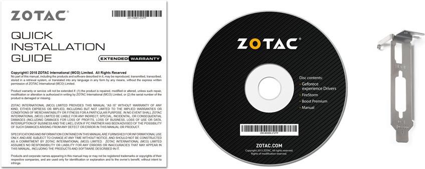 Купить ZOTAC GeForce GT 1030 - Grafikkarten - GF GT 1030 - 2GB GDDR5 - PCIe 3.0 - DVI, HDMI (ZT-P10300A-10L) в магазине wardena.ru