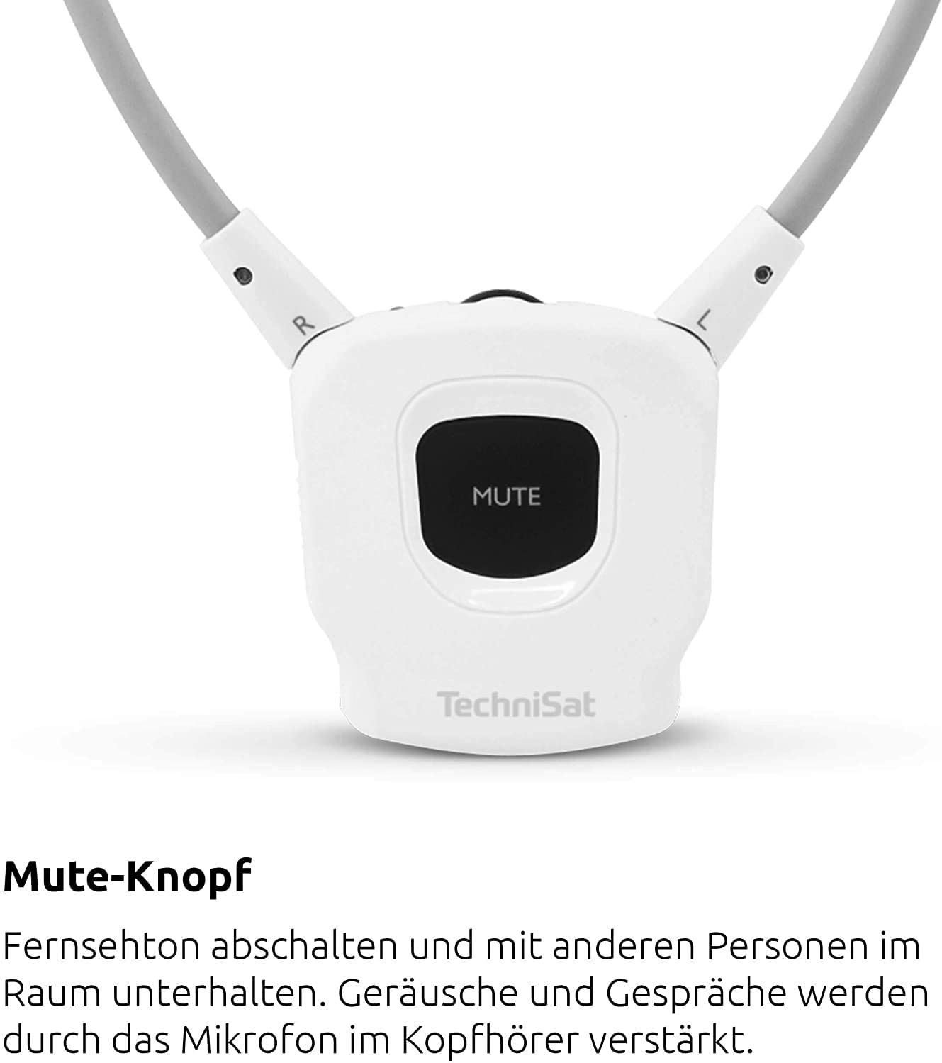 Купить TechniSat StereoMan ISI 2 - Kopfhörer mit Mikrofon - unter dem Kinn - 2,4 GHz - kabellos - weiß (0000/9128) в магазине wardena.ru