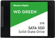 Купить WD Green SSD WDS200T2G0A - SSD - 2 TB - intern - 2.5" (6.4 cm) - SATA 6Gb/s в магазине wardena.ru