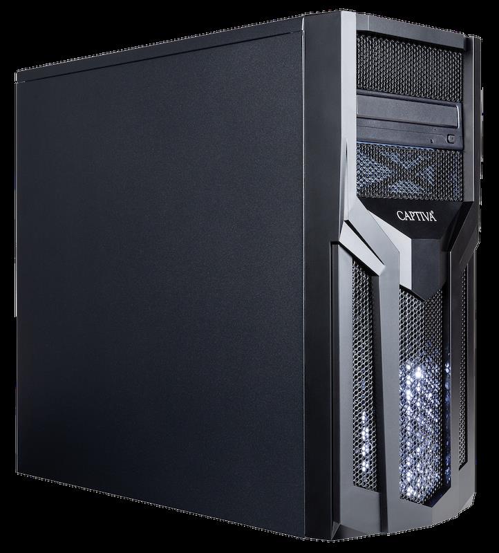 Купить Captiva G7IG 20V1 i5-10400F Tower Intel® Core™ i5 Prozessoren der 10. Generation 8 GB DDR4-SDRAM 1480 GB HDD+SSD Windows 10 Home PC Schwarz (55838) в магазине wardena.ru