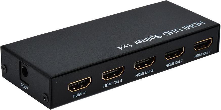 Купить ROLINE 14.01.3586 - HDMI - 3840 x 2160 - 3840 x 2160 Pixel - 2160p - Schwarz - 123 x 51 x 20 mm (14.01.3586) в магазине wardena.ru