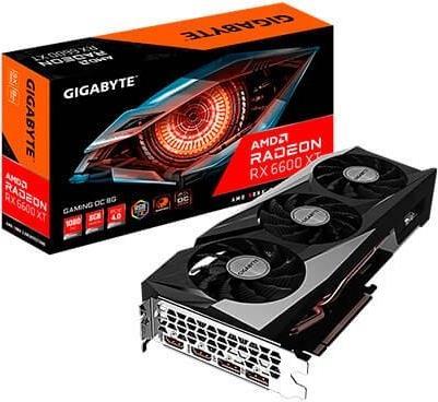 Купить Gigabyte Radeon RX 6600 XT GAMING OC 8G - Grafikkarten - Radeon RX 6600 XT - 8GB GDDR6 - PCIe 4,0 x16 - 2 x HDMI, 2 x DisplayPort (GV-R66XTGAMING OC-8GD) в магазине wardena.ru