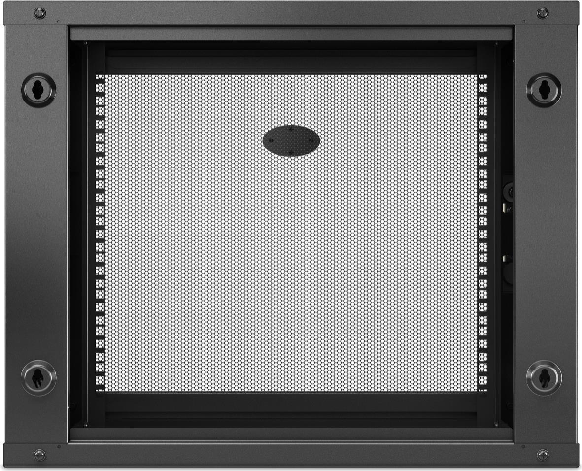 Купить APC NetShelter WX 9U Single Hinged Wall-mount Enclosure 600mm Deep Wandmontiertes Regal Schwarz (AR109SH6) в магазине wardena.ru