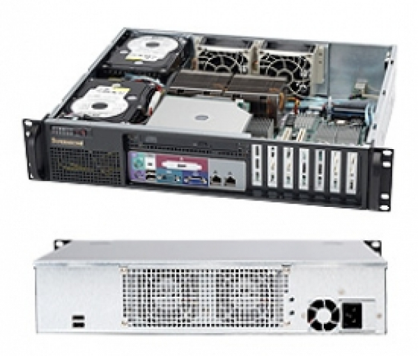 Купить Chassis Supermicro CSE-523L-505B 2U 500W 2xHDD SATA в магазине wardena.ru