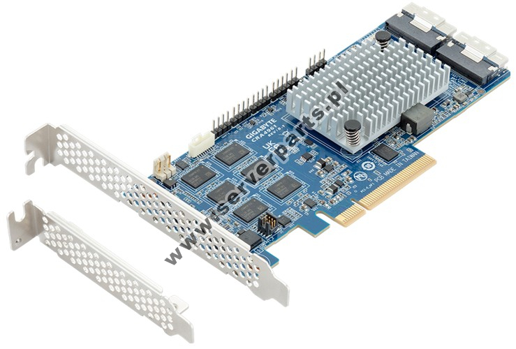 Купить RAID/HBA Card Gigabyte CRA4961 240xHDD & 4xNVMe HDD • Broadcom SAS 3916 в магазине wardena.ru