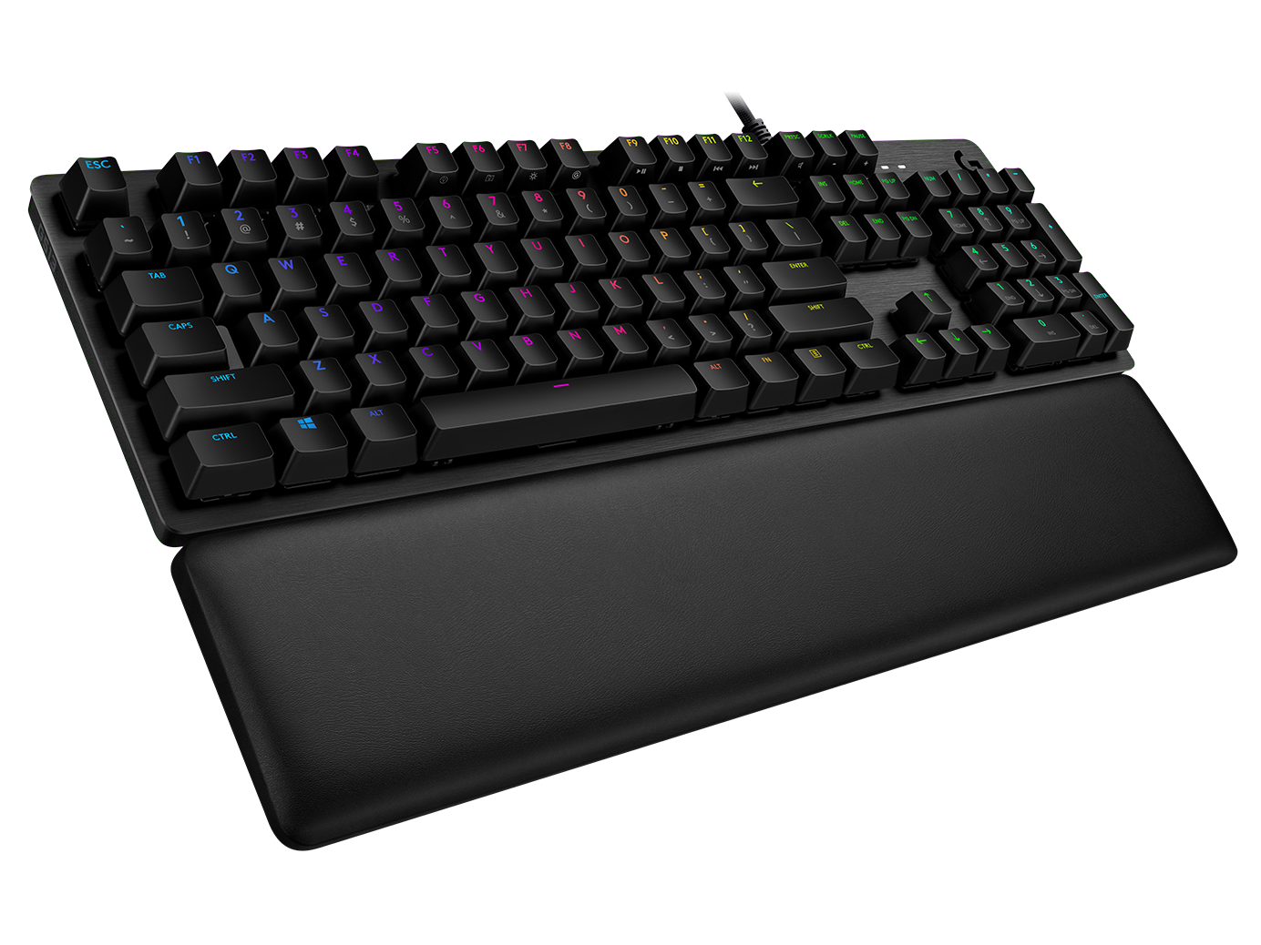 Купить Logitech Gaming G513 - Tastatur - backlit - USB - German QWERTZ - Tastenschalter: GX Brown Tactile - Kohle (920-009324) в магазине wardena.ru