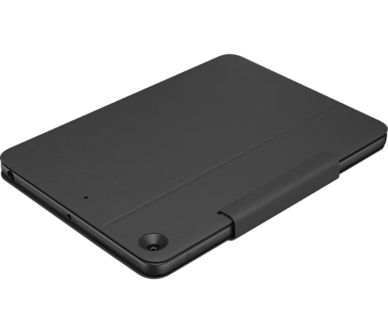 Купить Logitech Rugged Folio QWERTY UK Englisch Graphit USB Typ-C (920-009319) в магазине wardena.ru