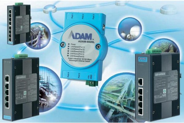 Купить ADVANTECH EKI-2728-AE 8 Port Industrial Unmanaged GbE Switch 12 - 48 V/DC (EKI-2728-AE) в магазине wardena.ru