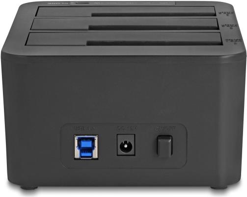 Купить Delock USB Dockingstation für 3 x SATA HDD SSD mit 1 2 Klon Funktion (64332) в магазине wardena.ru