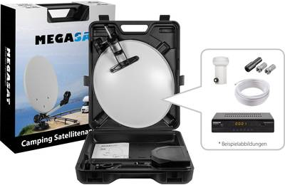 Купить Megasat 9101628 Satellitenantenne Schwarz - Weiß (9101628) в магазине wardena.ru