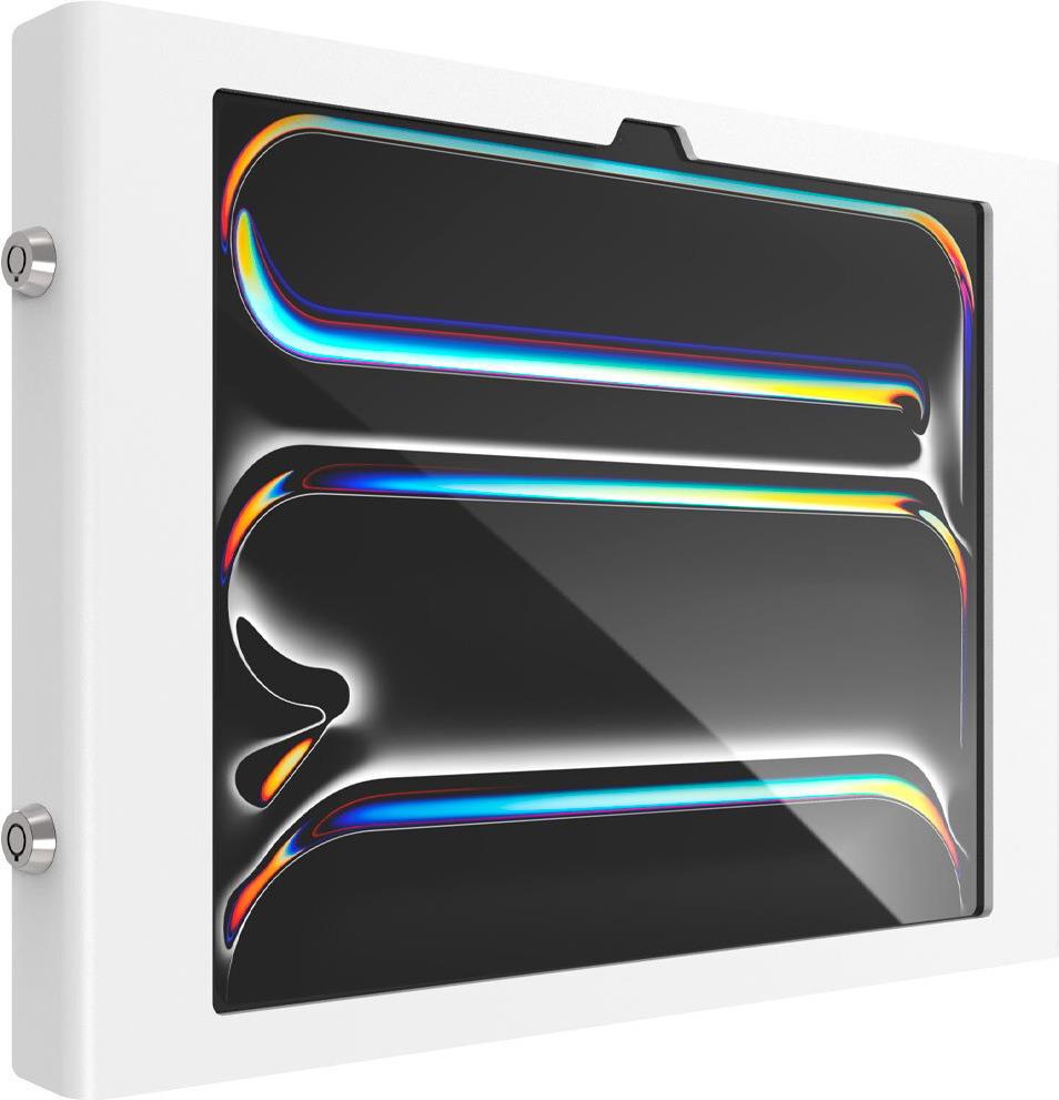 Купить Compulocks iPad Pro M4 13" (2024), Apex Secured Enclosure Wall Mount - Gehäuse - für Tablett - gesichert - verriegelbar - Metallrahmen - weiß - Bildschirmgröße: 33.02 cm (13") - Wandmontage - für Apple 13-inch iPad Pro W (13PAPX4W) в магазине wardena.ru