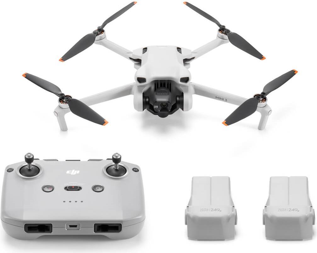 Купить DJI Mini 3 Fly More Combo 4 Rotoren Quadrocopter 12 MP 3840 x 2160 Pixel 2453 mAh Grau (949929) в магазине wardena.ru