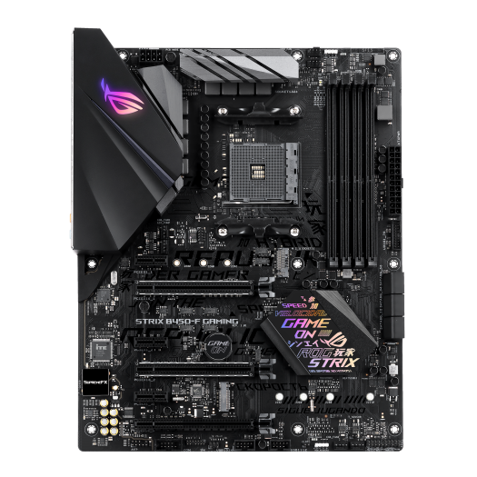 Купить ASUS ROG STRIX B450-F GAMING II - Motherboard - ATX - Socket AM4 - AMD B450 - USB-C Gen1, USB 3,2 Gen 1, USB 3,2 Gen 2 - Gigabit LAN - Onboard-Grafik (CPU erforderlich) - HD Audio (8-Kanal) (90MB15V0-M0EAY0) в магазине wardena.ru