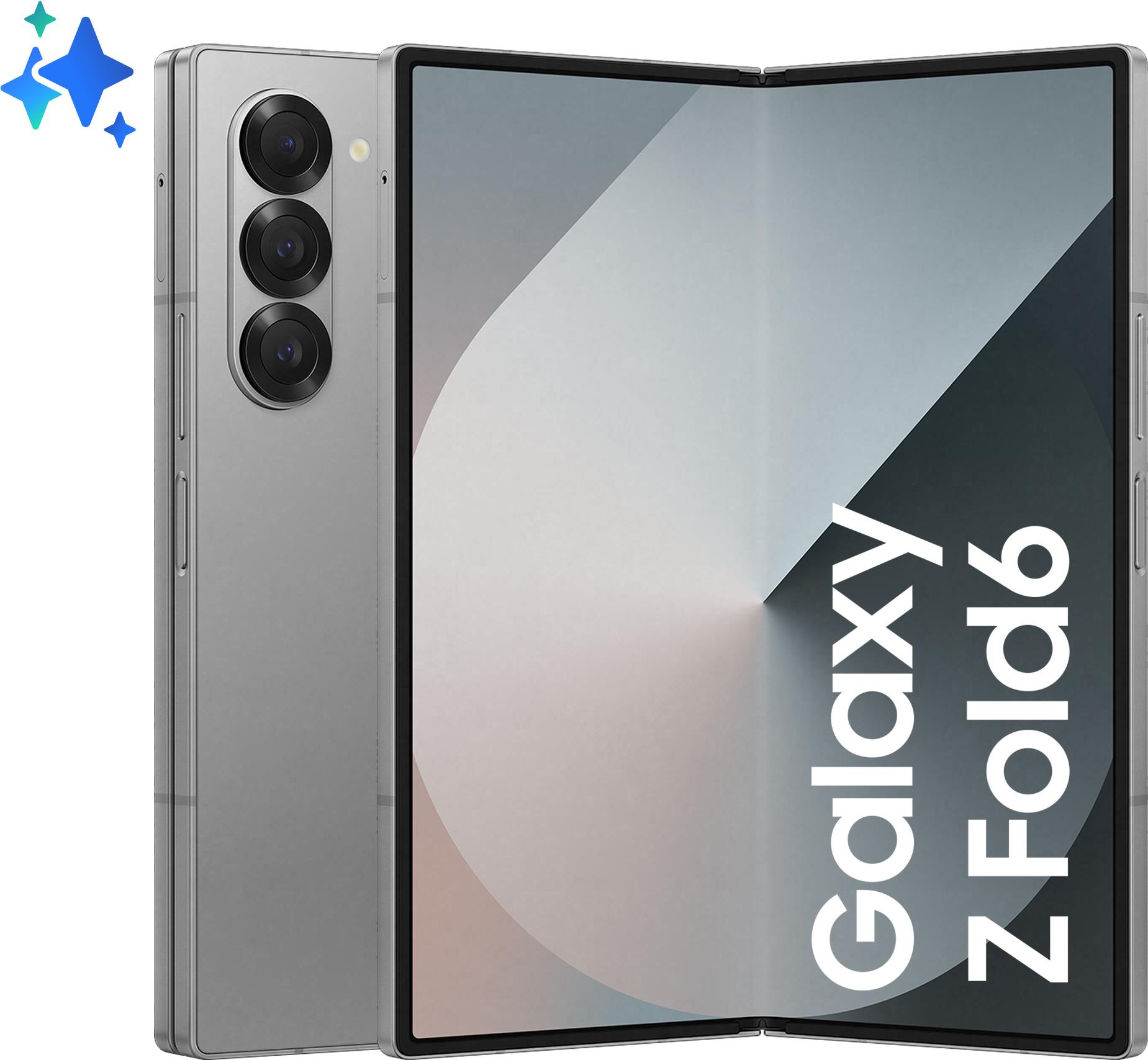 Купить Samsung Galaxy Z Fold6 SM-F956B 19,3 cm (7.6") Dual-SIM Android 14 5G USB Typ-C 12 GB 256 GB 4400 mAh Silber (SM-F956BZSBEUE) в магазине wardena.ru
