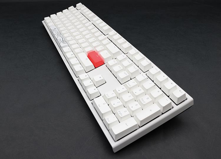 Купить Ducky One 2 White Edition Tastatur USB Deutsch Weiß (DKON1808S-CDEPDWZW1) в магазине wardena.ru