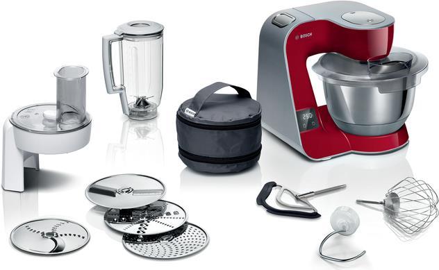 Купить Bosch MUM5X720 Küchenmaschine 1000 W 3,9 l Rot - Silber Integrierte Waagen (MUM5X720) в магазине wardena.ru