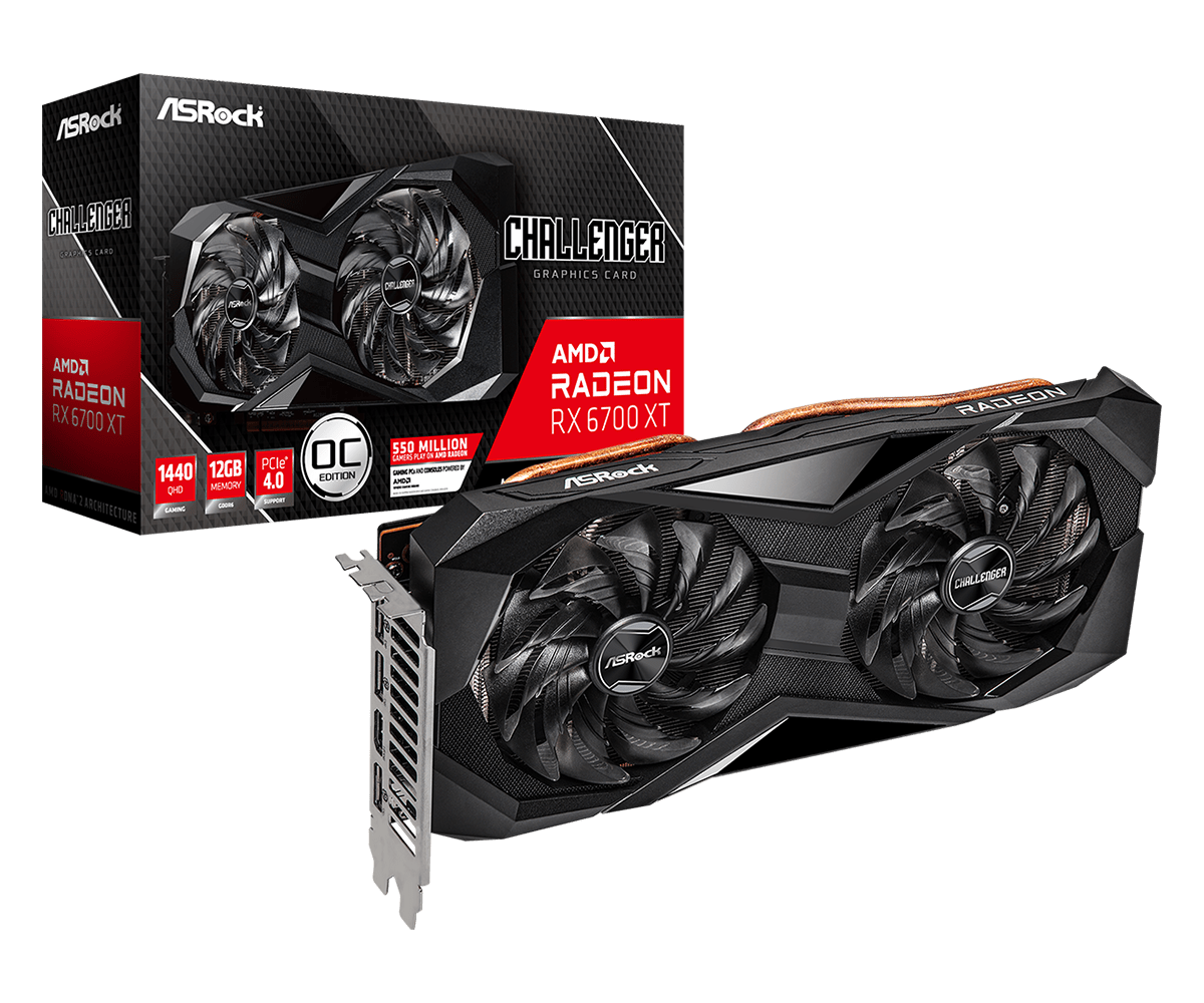 Купить ASRock - Grafikkarten - 12GB GDDR6 - HDMI, 3 x DisplayPort (90-GA31ZZ-00UANF) в магазине wardena.ru