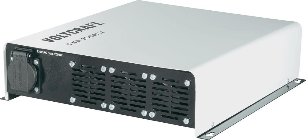 Купить VOLTCRAFT Wechselrichter SWD-2000/12 2000 W 12 V/DC 12 V/DC Fernbedienbar Schraubklemmen 1x Schutzkontakt-Steckdose (SWD-2000/12) в магазине wardena.ru