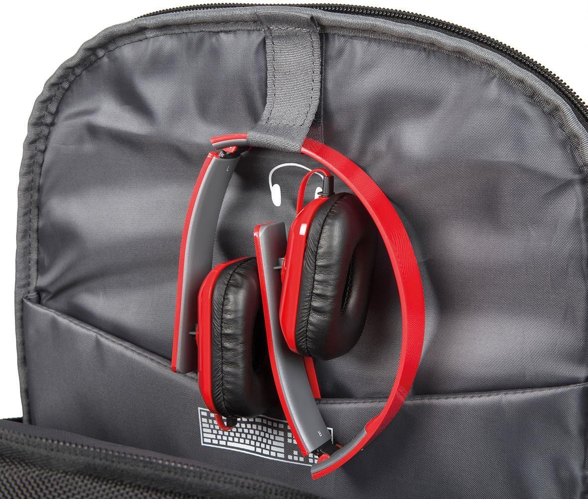 Купить Targus Strike Gaming Laptop Backpack - Notebook-Rucksack - 43.9 cm (17.3") - Schwarz, Rot (TSB900EU) в магазине wardena.ru