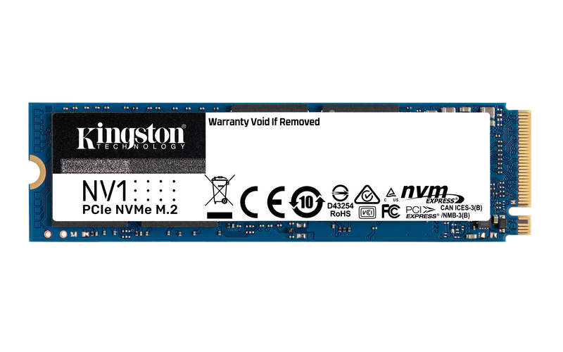 Купить Kingston - SSD - 2 TB - intern - M.2 2280 - PCIe 3.0 x4 (NVMe) (SNVS/2000G) в магазине wardena.ru