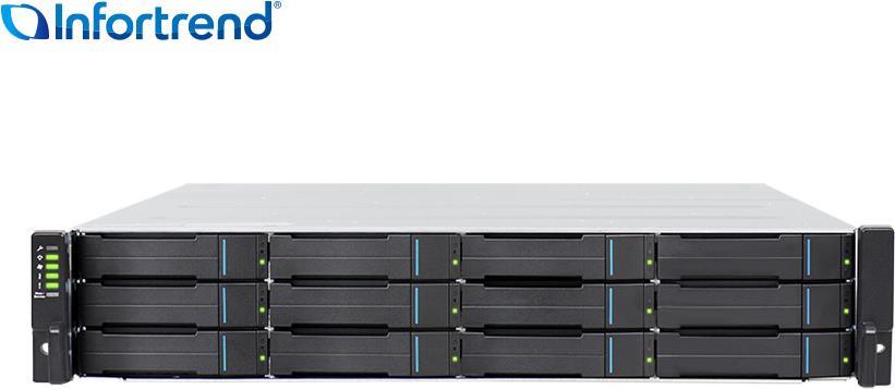 Купить Infortrend GSEP3012G GSe PRO 2U/12bay Single-ctrl SYSTEM Disk-Array Rack (2U) (GSEP30120000D-8V32) в магазине wardena.ru