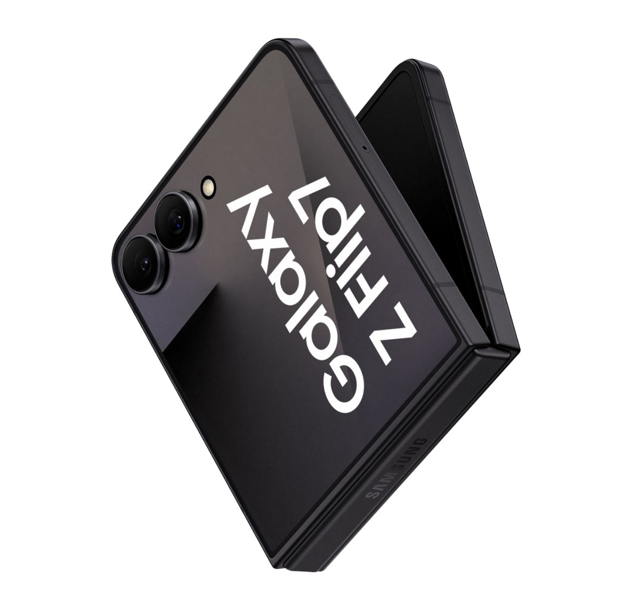 Купить Samsung Galaxy Z Flip7 512GB Jetblack 17,41cm (6,9") OLED Display, Android 16, Dual-Kamera, Faltbar [Energieklasse B] (SM-F766BZKHEUB) в магазине wardena.ru