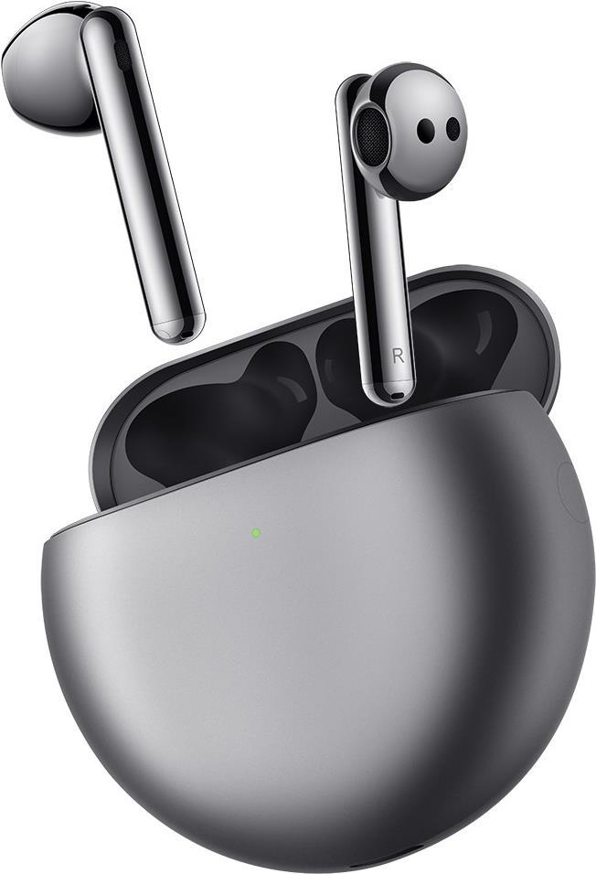 Купить Huawei FreeBuds 4 - Wireless Charging Version - True Wireless-Kopfhörer mit Mikrofon - im Ohr - Bluetooth - aktive Rauschunterdrückung - silver frost (55034512) в магазине wardena.ru