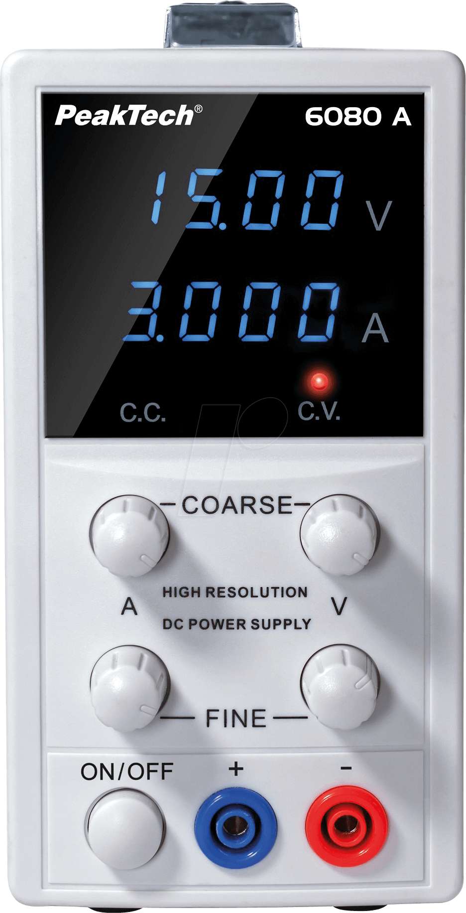 Купить PEAKTECH 6080 A - Labornetzgerät, 0 - 15 V, 0 - 3 A, stabilisiert (P 6080 A) в магазине wardena.ru