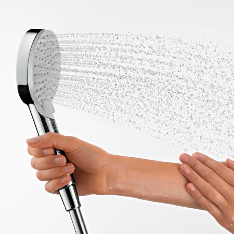 Купить Hansgrohe Vernis Blend Showerpipe 200 1jet с термостатом для ванны хром 26274000 в магазине wardena.ru