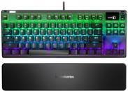 Купить SteelSeries Apex 7 TKL - Tastatur - mit Display - backlit - USB - Deutsch - Tastenschalter: SteelSeries QX2 rot (64647) в магазине wardena.ru