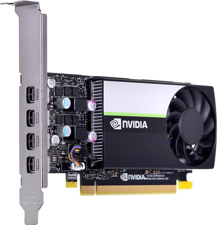 Купить PNY NVIDIA T1000 8GB - T1000 - 8 GB - GDDR6 - 128 Bit - 7680 x 4320 Pixel - PCI Express x16 3.0 (VCNT1000-8GBBLK-1) в магазине wardena.ru